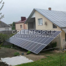 Сетевая солнечная электростанция 15 кВт. г. Вознесенск