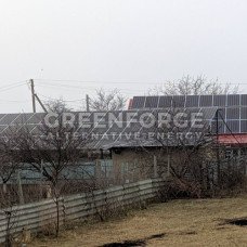 Сетевая солнечная станция 34 кВт г. Николаев